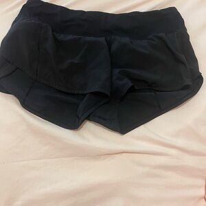 Lululemon Athletica Black Athletic Shorts